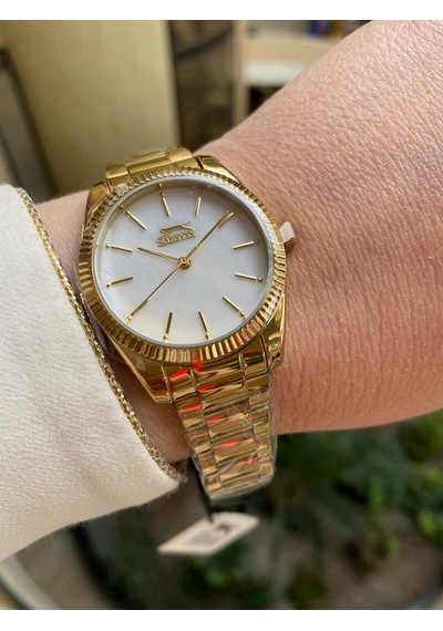 Slanzenger Sl.09.2170.3.04 Çelik Gold Kadın Kol Saati