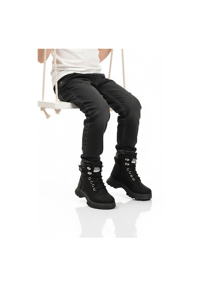 Siyah Zümrüt İçi Polarlı Kaymaz Taban Unisex Çocuk Bot 24035 F Siyah Zümrüt Siyah Zümrüt İçi Polarlı Kaymaz Taban Unisex Çocuk Bot 24035 F Siyah Zümrüt