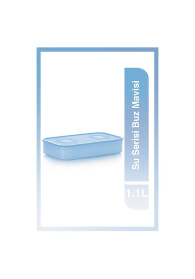 Tupperware Su Serisi 1.1L Buz Mavisi