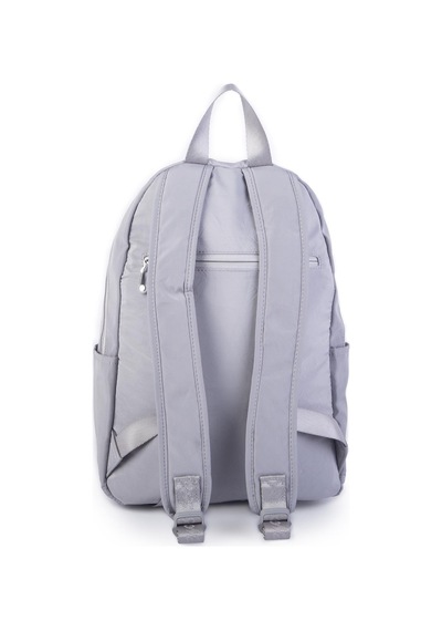 Nas Bag Unisex Büyük Boy Çok Gözlü Su Geçirmez Sırt Çantası Gri