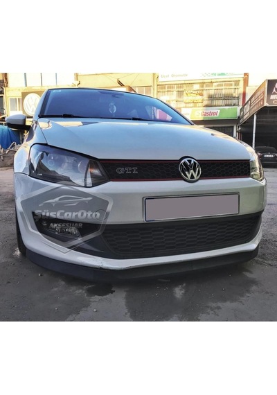 Vw Polo Mk5 6r-6c 2009-2017 Uyumlu Üniversal Astra H Lip Esnek Ön Lip 2 Parça Tampon Altı Dil Karlık Ön Ek 00 Şüscaroto Aksesuar