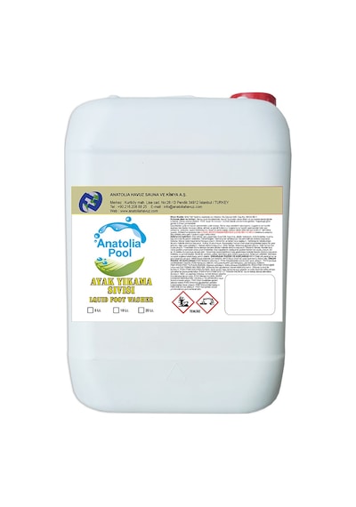 Ayak Yıkama Sıvısı 10 Lt Anatolıa Pool Liquid Foot Washer