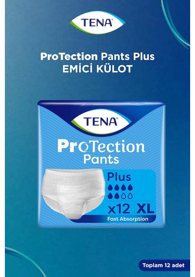 Tena Protection Pants Plus Emici Külot Yetişkin Bezi Xl 24 Adet