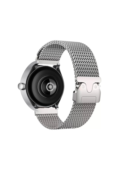 Kilifone - Xiaomi Amazfit Gtr 47mm 22mm Uyumlu - Kordon Titanyum Hasır Kordon - Krd-100 - Titanyum-gümüş - T37465