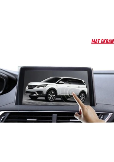 Peugeot 5008 Gt Line 2016-2020 Navigasyon Ve Multimedya Uyumlu Mat Ekran Koruyucu