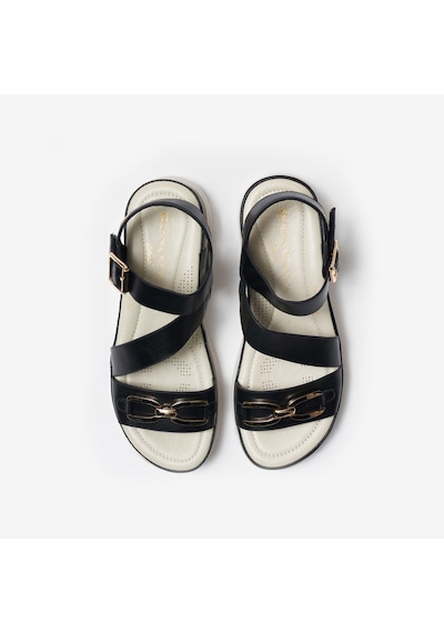 Nero Black Sandalet Kadın 306081dm Donna Serena T. 6081dm siyah