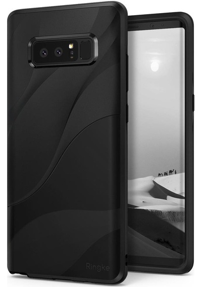Ringke Wave Galaxy Note 8 İle Uyumlu Kılıf Charcoal Black