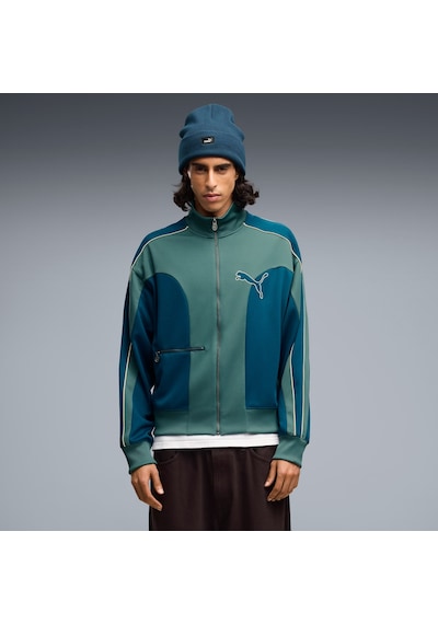 Puma T7 Track Erkek Ceket 636735-36 Mavi