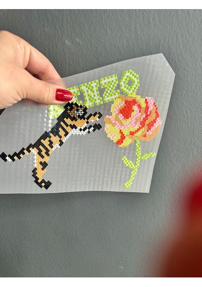 Ütü İle Yapışan Puma Transfer Baskı Arma 19x15 Cm