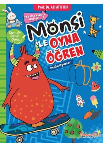 Monsi İle Oyna Öğren Renkli Oyunlar - Ezjı-878684