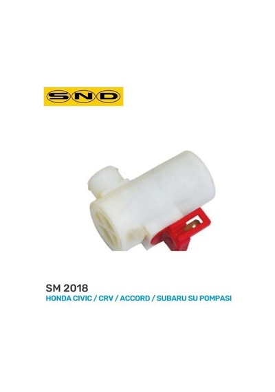 Snd Su Fiskiye Motoru Honda Cıvıc/crv/accord