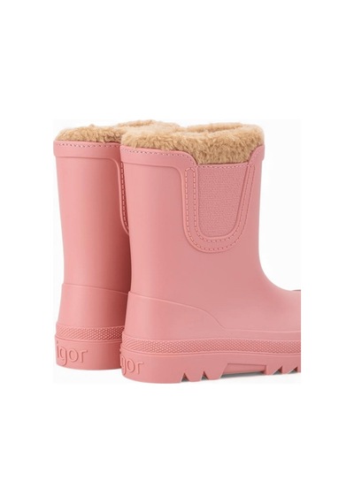 Igor Verona Borreguito Kız Çocuk Kürklü Yağmur Çizmesi - Pembe W10340-402