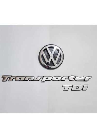 Transporter - T4 Arka Bagaj Arma Logo Tdi Yazı Ve Transporter Yazı Takım 701853601f