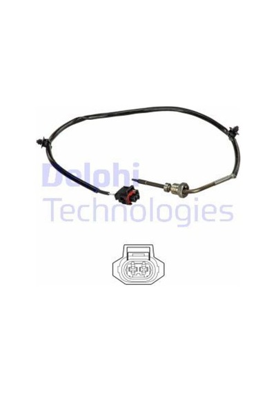 Delphi Ts30226 Egsoz Sıcaklık Sensörü Oksijen Sensörü Captiva Antara Pozisyon 1 25183665