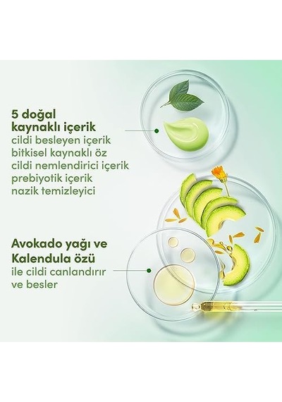 Duş Jeli Yağı Ve Kalendula Özü 450 Ml Açık Mavi