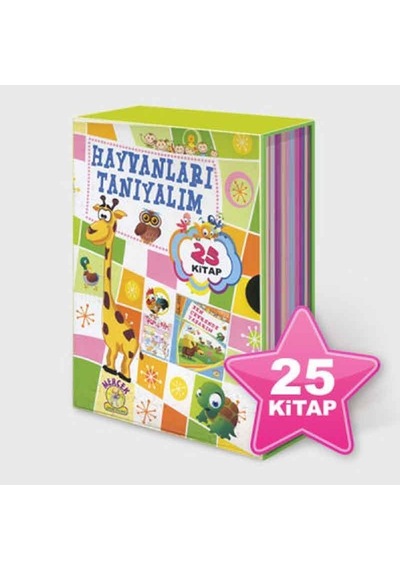 1.Sınıf Hayvanları Tanıyalım 25 Kitap Hikaye Seti Mercek