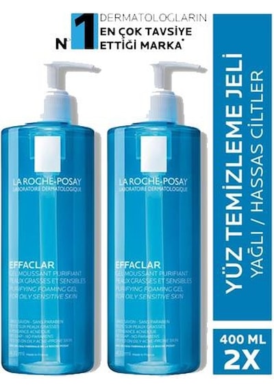 La Roche Posay Effaclar Gel 2 x 400 ML