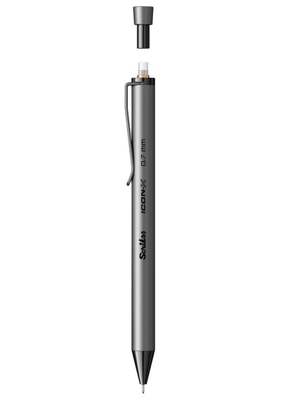 Scrikss Icon-x Metal 0.7 Mm Versatil Kalem Antrasit Çok Renkli