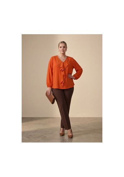 Hanezza Büyük Beden Şık Fırfırlı Abiye Bluz - İğne Oyası Boncuk Detaylı - Jessica Kumaş Tüm Varyantlar Taba - 681899712 Taba Hanezza Büyük Beden Şık Fırfırlı Abiye Bluz - İğne Oyası Boncuk Detaylı - Jessica Kumaş Tüm Varyantlar Taba - 681899712 Taba