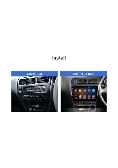Toyota Corolla 1993 Uyumlu Multi Medya Navi Gasyon Usb Kamera Carplayer 4 Ram