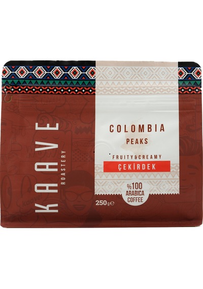 Kaave Roastery Colombıa Peaks Çekirdek Kahve 250 G
