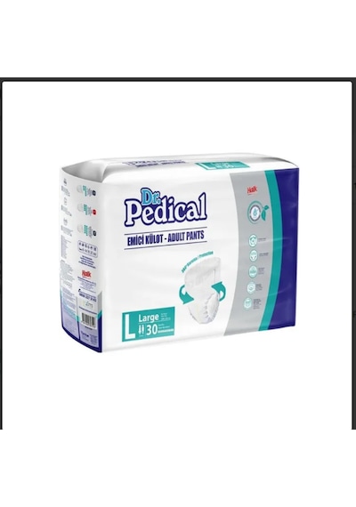 Hasta Bezi Emici Külot Large 4 Paket 120 Adet L
