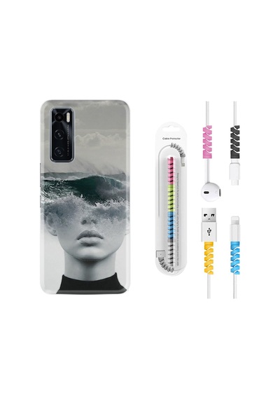 Vivo Y70 Kılıf Kablo Koruyuculu Anti Social Social Club 1361