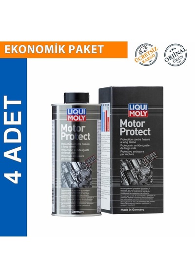 Liqui Moly Motor Protect 500 Ml Sentetik Yağ Katkısı 4 Adet 10