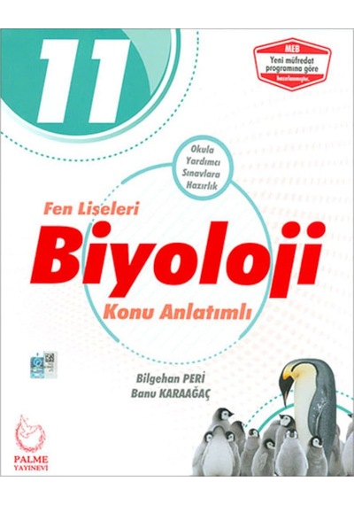 11 Sınıf Fen Liseleri Biyoloji Konu Anlatımlı Palme Yay