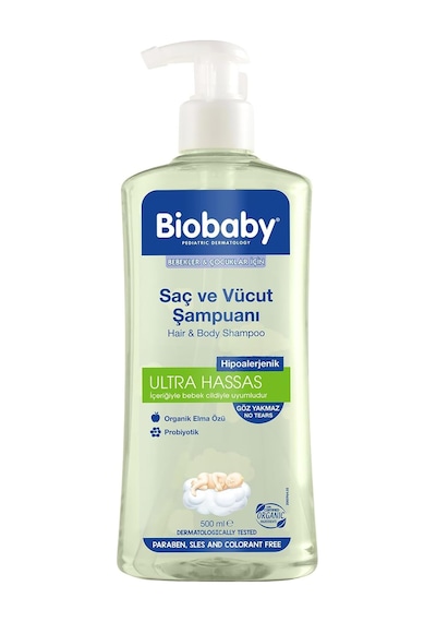 Biobaby Saç Ve Vücut Şampuanı 500ml
