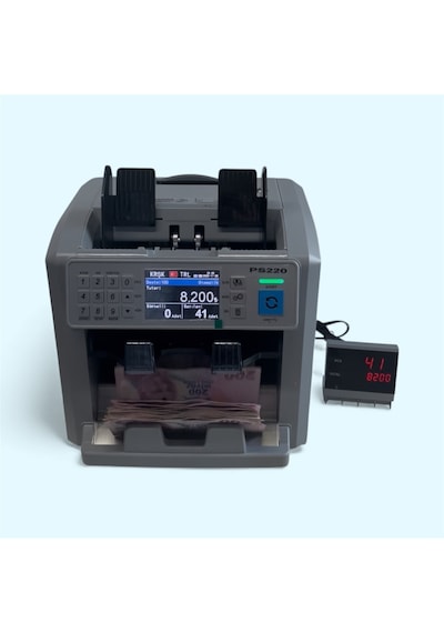 Gofix Ps220 Karışık Para Sayma Makinesi 120 Ülke Destekli