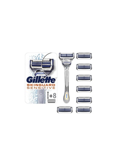 Gillette Skinguard Tıraş Makinesi +yedek Tıraş Bıçağı 8 'li