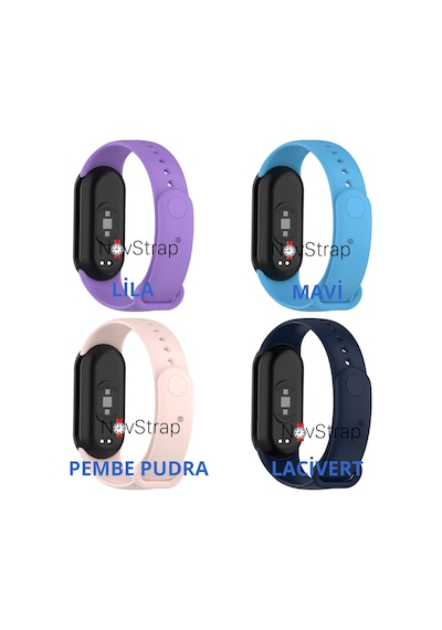 Novstrap Xiaomi Mi Band 8 Uyumlu Kordon 1 1 Tam Uyumlu Klasik Jel Silikon Miband 8 Kordon Kayış Novstrap Xiaomi Mi Band 8 Uyumlu Kordon 1 1 Tam Uyumlu Klasik Jel Silikon Miband 8 Kordon Kayış