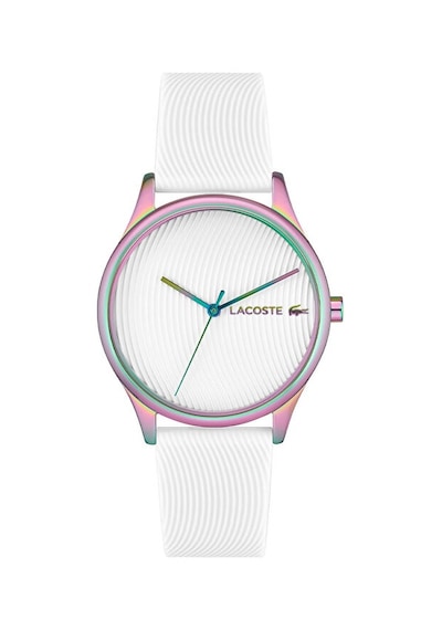 Lacoste 2001353 Quartz Silikon Beyaz Renkli Kasa 36 Mm Kadın Kol Saati