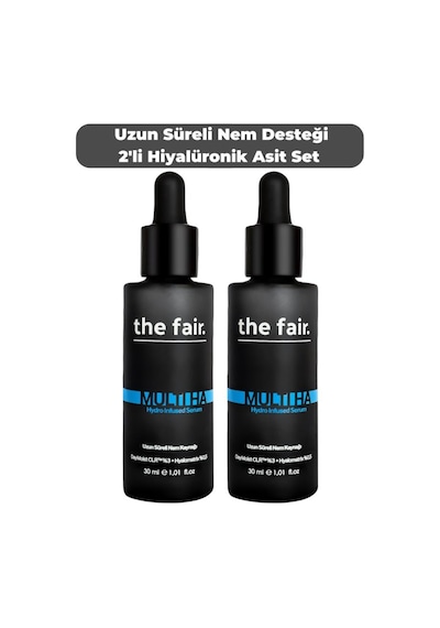 The Fair Multi Hydro Infused Hiyalüronik Asit Cilt Bakım Serumu 2 x 30 ML