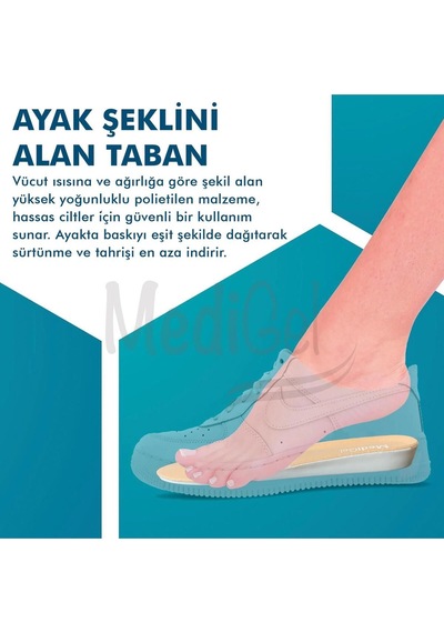 Mg16 - Dıyabet Ayaklar Için Sürtünme , Şeker Hastaları Için Yumuşak Hafızalı Iç Tabanlık 40 - 41