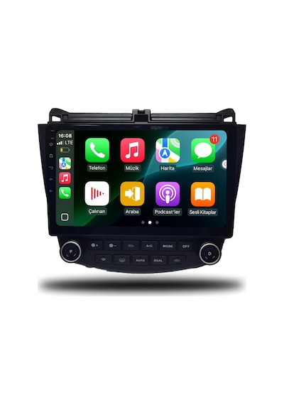 Carplayer Honda Accord 2003-2008 Uyumlu Android Multimedya 4gb Ram 32gb Hafıza