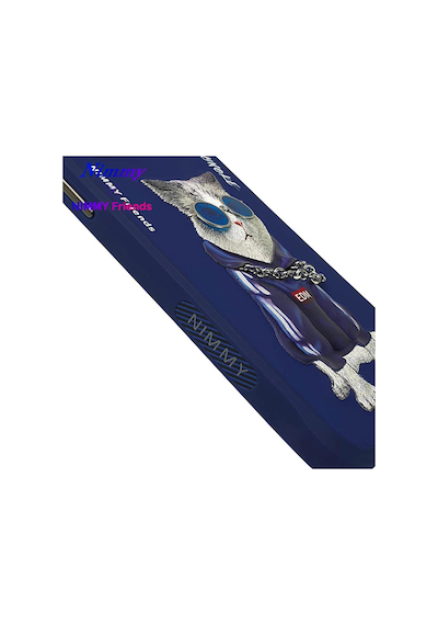İphone 13 Pro Max Kılıf 3d Tarz Kedi Figürlü Şehirli çok renkli