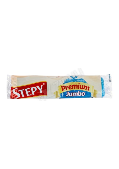 4 Adet Stepy Premium Jumbo Boy Mavi Çöp Poşeti Çok Renkli