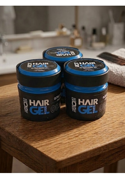 Fix Egoiste Hair Gel 08 Strong Gel Saç Jölesi 500 Ml - Keratin & Prov Complex Güçlü Tutuş 3'lü Set