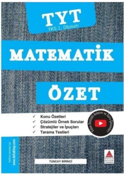Delta Kültür Yks Tyt 1. Oturum Matematik Özet (Yeni)