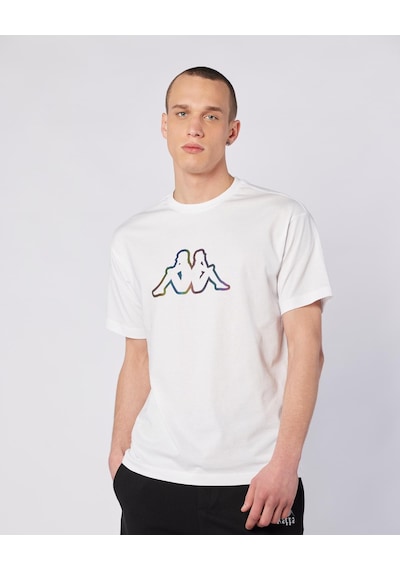 Kappa Logo Brian T-shirt Erkek Beyaz Regular Tişört
