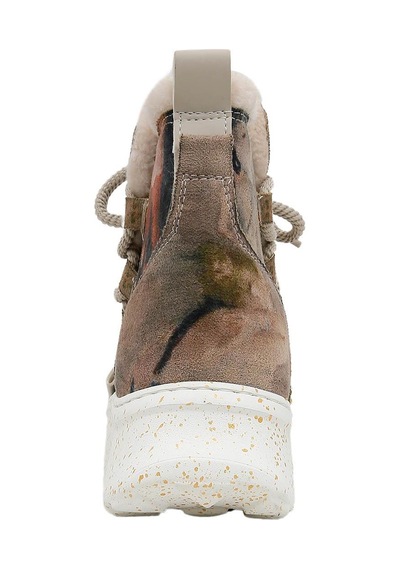 Kadın Vegan Deri Çok Renkli Bot - Ballerinas Tasarım Multicolor