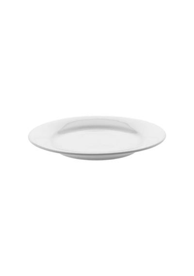 12 Cm Porselen Tabaklı Çorba Kasesi 6'lı Takım Beyaz