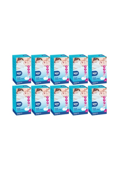 Wee Baby Klasik Göğüs Pedi 40 Lı 400 Adet 10pk 40