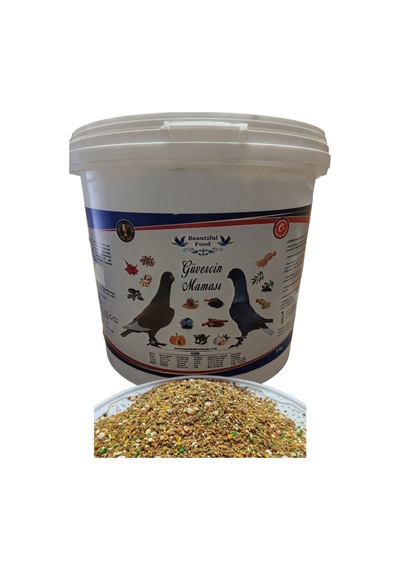 Güvercin Maması 5 Kg Kova Beautiful Food Kuş Maması