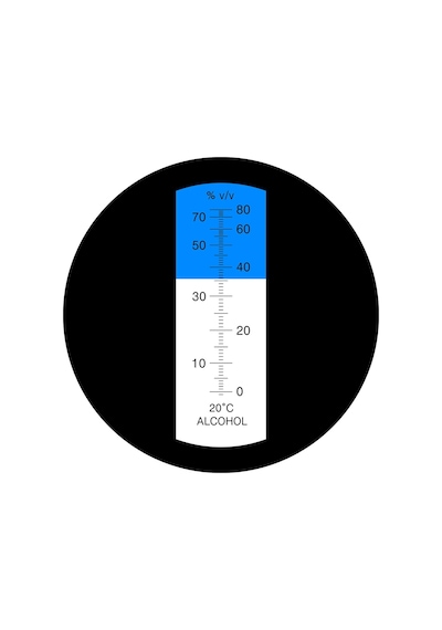 ATC AK80 Alkol Refraktometre - Alkol Derecesi Ölçer 0-80%