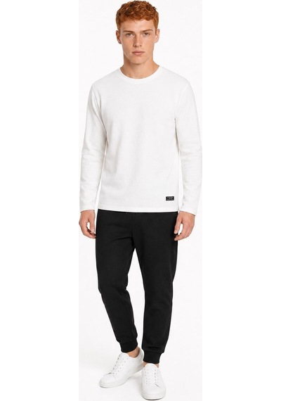 Loft Regular Fit Erkek Tshirt U.kol Lf2044268 Q1.v1 Beyaz
