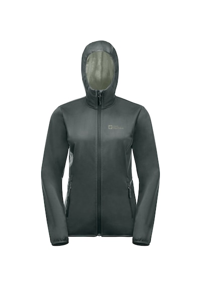 Jack Wolfskın Jack Wolfskin Windhain Hoody Kadın Yeşil Softshell 4136 Yeşil