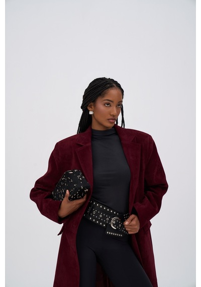 Mai Collection Mai Studios Co. Anvers Boğazlı Siyah Crop